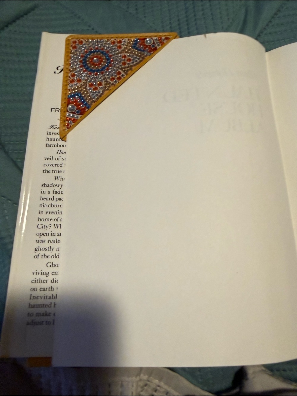 Set of 4 Beaded Corner Book Markers - Pastel & Jewel Tones - Picture 2 of 3